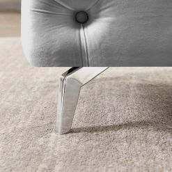 Gray Button Tufted Ottoman Bench by Wateday -Wateday Sales Store gray wateday ottomans yj yuki9596186 4f 1000