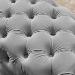 Gray Button Tufted Ottoman Bench by Wateday -Wateday Sales Store gray wateday ottomans yj yuki9596186 c3 1000