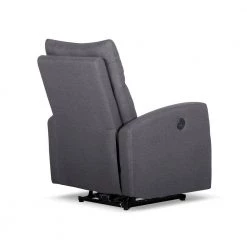 Gray Fabric Power Recliner with USB Port by Wateday -Wateday Sales Store gray wateday recliners yj yuki9595878 c3 1000