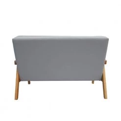 18.5 in. W Flared Arm Fabric Straight Children Leisure Sofa in Gray by Wateday -Wateday Sales Store gray wateday sofas couches yj yuki9596021 44 1000