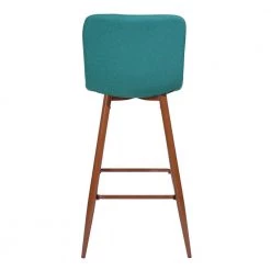 39.80 in. Green Low Back Metal Frame 28.7 in. Bar Stool with Velvet Seat (Set of 2) by Wateday -Wateday Sales Store green wateday bar stools yj yuki9596056 4f 1000