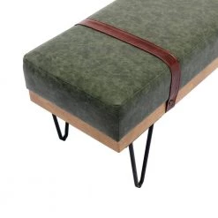 Green Upholstered Bench 17.7 in. H x 15.7 in. W x 44.1 in. D by Wateday -Wateday Sales Store green wateday bedroom benches yj yuki9595367 c3 1000
