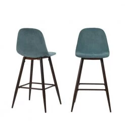 Green Upholstery Dining Side Chairs (Set of 2) by Wateday