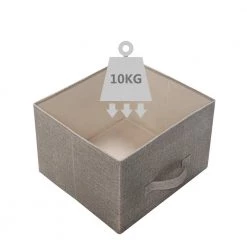 Natural Storage Cabinet with 5-Fabric Drawers by Wateday -Wateday Sales Store natural wateday accent cabinets yj yuki9596476 1f 1000