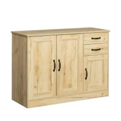 Oak Entryway Sideboard Storage Cabinet with 2-Drawers and 2 Doors by Wateday
