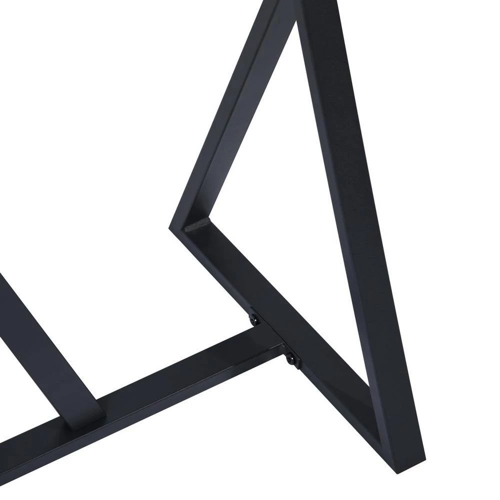 47.20 in. Oak Standard Rectangle Wood Console Table by Wateday 5 47.20 in. Oak Standard Rectangle Wood Console Table by Wateday - Image 5