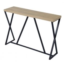 47.20 in. Oak Standard Rectangle Wood Console Table by Wateday