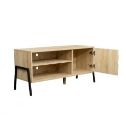 43.30 in. Oak TV Stand with Cabinet Fits TV's up to 55 in. by Wateday 11 43.30 in. Oak TV Stand with Cabinet Fits TV's up to 55 in. by Wateday -Wateday Sales Store oak wateday tv stands yj yuki9596262 c3 1000