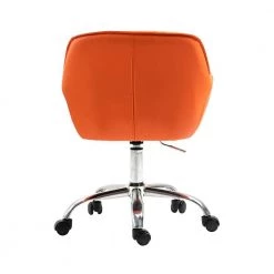 Orange Faux Leather Task Office Chairs with Non-Adjustable Arms by Wateday 9 Orange Faux Leather Task Office Chairs with Non-Adjustable Arms by Wateday -Wateday Sales Store orange wateday office stools yj yuki9596894 4f 1000