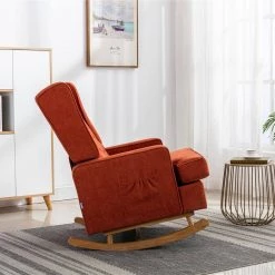 Wateday Sales Store -Wateday Sales Store orange wateday rockers gliders ottomans yj yuki9596279 e1 1000