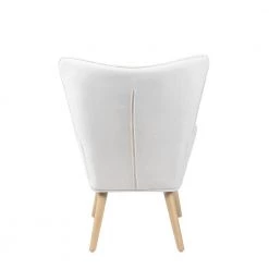 Pink Fabric Armchair with Ottoman by Wateday 13 Pink Fabric Armchair with Ottoman by Wateday -Wateday Sales Store pink wateday accent chairs yj yuki9596853 44 1000