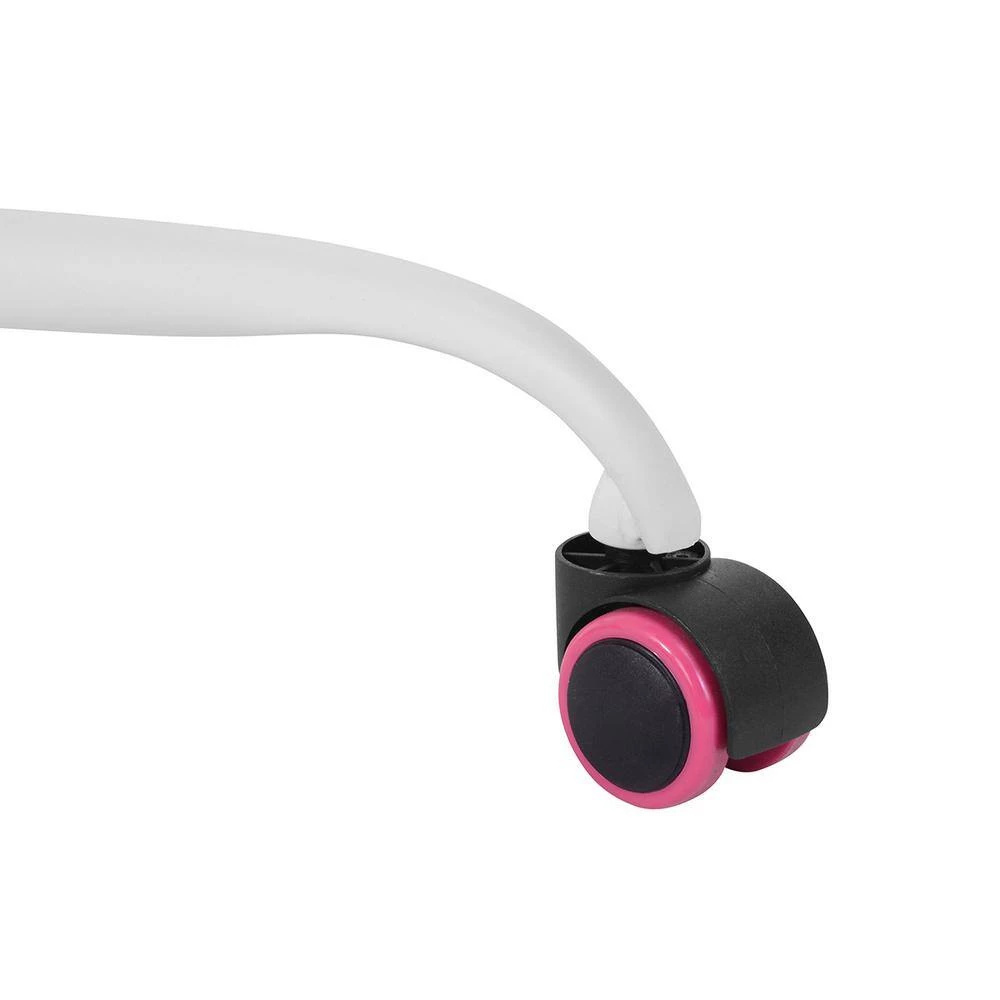 Pink Mesh Fabric Plastic Office Chair without Arms by Wateday 5 Pink Mesh Fabric Plastic Office Chair without Arms by Wateday - Image 5