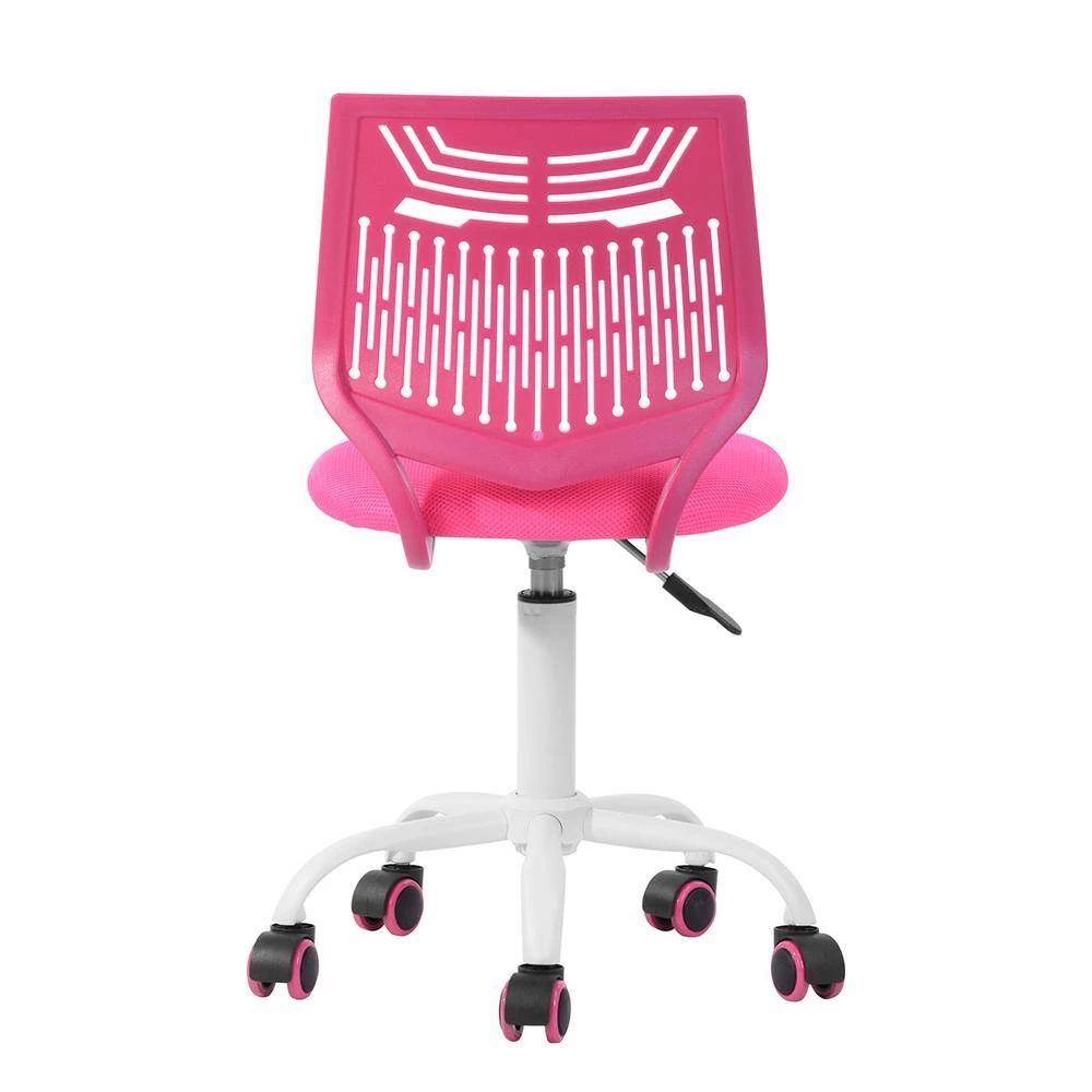 Pink Mesh Fabric Plastic Office Chair without Arms by Wateday 3 Pink Mesh Fabric Plastic Office Chair without Arms by Wateday - Image 3