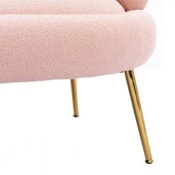 27.95 in. W Flared Arm Fabric Straight Sofa in Pink by Wateday -Wateday Sales Store pink wateday sofas couches yj yuki9596228 1f 1000