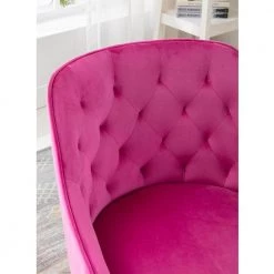 Rose Red Velvet Office Chairs with Sloped Arms by Wateday 11 Rose Red Velvet Office Chairs with Sloped Arms by Wateday -Wateday Sales Store rose red wateday office stools yj yuki9595052 1f 1000