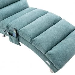 Teal Linen Massage Chaise Lounge with Pocket by Wateday -Wateday Sales Store teal wateday chaise lounges yj yuki9596284 1f 1000