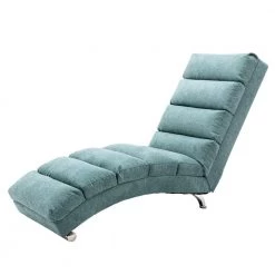 Teal Linen Massage Chaise Lounge with Pocket by Wateday