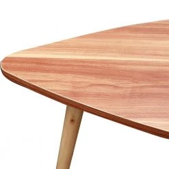 31.5" Walnut Drop Shape Particle Board Nesting Coffee Table with 2-piece by Wateday 11 31.5" Walnut Drop Shape Particle Board Nesting Coffee Table with 2-piece by Wateday -Wateday Sales Store walnut wateday nesting tables yj yuki9595631 1f 1000