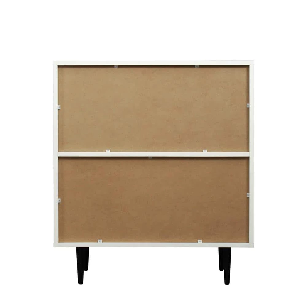 White Sideboard Storage Cabinet with 2-Doors by Wateday 3 White Sideboard Storage Cabinet with 2-Doors by Wateday - Image 3