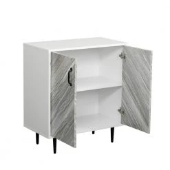 White Sideboard Storage Cabinet with 2-Doors by Wateday 12 White Sideboard Storage Cabinet with 2-Doors by Wateday -Wateday Sales Store white wateday accent cabinets yj yuki9596018 77 1000