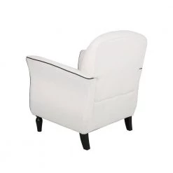 White Polyester Side Chair with Cushion by Wateday 7 White Polyester Side Chair with Cushion by Wateday -Wateday Sales Store white wateday accent chairs yj yuki9596571 c3 1000