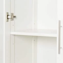 White Armoire with 2-Doors 70.87 in. H x 15.75 in. W x 29.53 in. D by Wateday 10 White Armoire with 2-Doors 70.87 in. H x 15.75 in. W x 29.53 in. D by Wateday -Wateday Sales Store white wateday armoires wardrobes yj yuki9596401 4f 1000