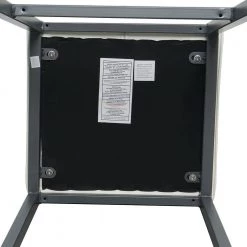 35.80 in. White Low Back Metal Frame 28 in. Bar Stool with PU Seat (Set of 2) by Wateday -Wateday Sales Store white wateday bar stools yj yuki9596323 4f 1000