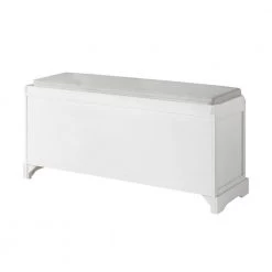 White Storage Bench with 3-Drawers and 3-Baskets, 20.2 in. H x 44 in. W x 13.7 in. D by Wateday -Wateday Sales Store white wateday bedroom benches yj yuki9595291 c3 1000