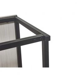 31 .5" White Square MDF Coffee Table with Metal Frame by Wateday -Wateday Sales Store white wateday coffee tables yj yuki9595627 c3 1000