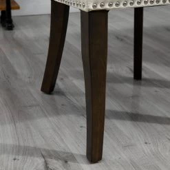 White Tufted Upholstery Dining Chair with Wood Legs, Set of 2 by Wateday 12 White Tufted Upholstery Dining Chair with Wood Legs, Set of 2 by Wateday -Wateday Sales Store white wateday dining chairs yj pp036895aaa 44 1000