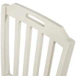 White Upholstered Dining Side Chair (Set of 4) by Wateday -Wateday Sales Store white wateday dining chairs yj yuki9596050 1f 1000