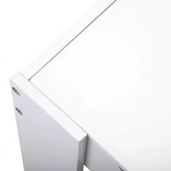 3-Piece Wood Top White Children Activity Table Set with Storage, Blackboard by Wateday -Wateday Sales Store white wateday kids tables chairs yj yuki9596899 1f 1000