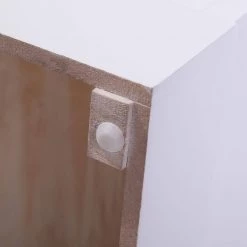 3-Drawer White Nightstand 25 in. H x 9.6 in. W x 11.6 in. D by Wateday -Wateday Sales Store white wateday nightstands yj yuki9596138 4f 1000