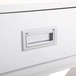 1-Drawer White Nightstand 23.62 in. H x 15.75 in. W x 15.75 in. D (Set of 2) by Wateday -Wateday Sales Store white wateday nightstands yj yuki9596141 4f 1000