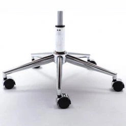 White Faux Fur Swivel Office Chair with Non-Adjustable Arms by Wateday -Wateday Sales Store white wateday office stools yj w21234444 4f 1000