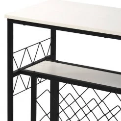 White Buffet Table with Shelves and Wine Rack by Wateday 10 White Buffet Table with Shelves and Wine Rack by Wateday -Wateday Sales Store white wateday sideboards buffet tables yj yuki9596252 c3 1000