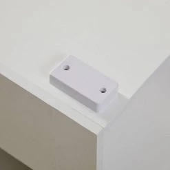 51 in. White TV Stand with 2-Drawers Fits TV's up to 55 in. with LED Lights by Wateday -Wateday Sales Store white wateday tv stands yj yuki9595935 1f 1000