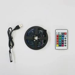 63 in. White TV Stand with 1-Drawer Fits TV's up to 65 in. with LED Lights, 2 Doors by Wateday -Wateday Sales Store white wateday tv stands yj yuki9595939 fa 1000