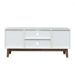 42.91 in. White TV Stand with 2 Cabinet Fits TV's up to 55 in. by Wateday 10 42.91 in. White TV Stand with 2 Cabinet Fits TV's up to 55 in. by Wateday -Wateday Sales Store white wateday tv stands yj yuki9596260 66 1000