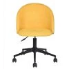 Yellow and Gray Fabric Upholstered Office Task Chair without Arms by Wateday