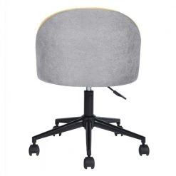 Yellow and Gray Fabric Upholstered Office Task Chair without Arms by Wateday 8 Yellow and Gray Fabric Upholstered Office Task Chair without Arms by Wateday -Wateday Sales Store yellow and gray wateday office stools yj yuki9595065 66 1000