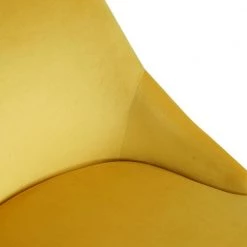 40.50 in. Yellow Low Back Metal Frame Stool Height 28 in. Bar Stool with Velvet Seat (Set of 2) by Wateday -Wateday Sales Store yellow wateday bar stools yj yuki9596312 c3 1000